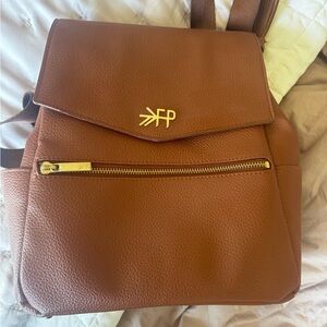 FP Freshly Picked Women’s leather backpack baby bag
